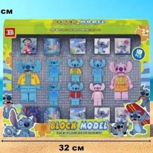 وار-اکشن فیگور استیچ به همراه مکعب های مگنتی